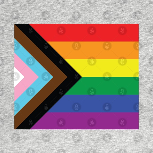 Progress Pride Flag by valentinahramov